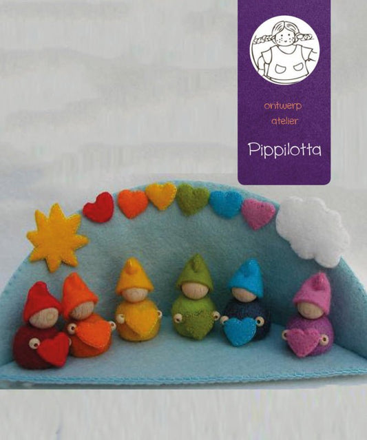 Atelier Pippilotta - Regenbooghuisje - DIY Knutselpakket - Playlaan