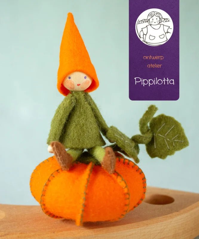 Atelier Pippilotta - Steker Pompoen - DIY Knutselpakket - Playlaan