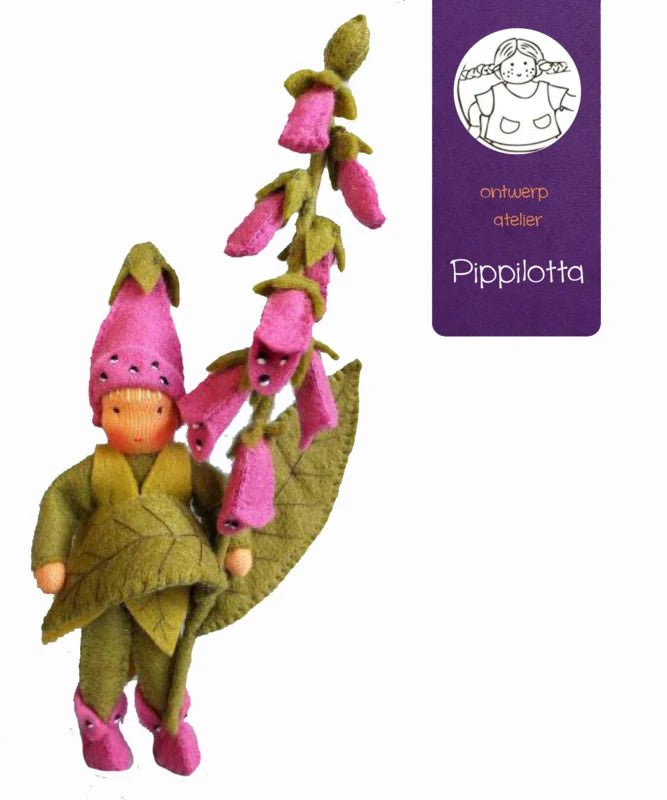 Atelier Pippilotta - Vingerhoedskruid Bloemenkind - DIY Knutselpakket - Playlaan