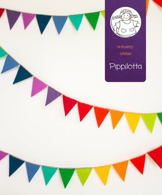 Atelier Pippilotta - Vlaggenlijn Regenboog - DIY Knutselpakket - Playlaan