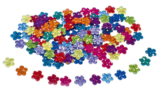 Bauspiel - Flower Sparkling Stones 120 pieces - Playlaan