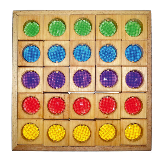 Bauspiel - Set of Transparent Cubes 25 pcs - Playlaan
