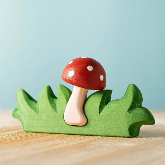 Bumbu Toys - Paddestoel in gras - Playlaan