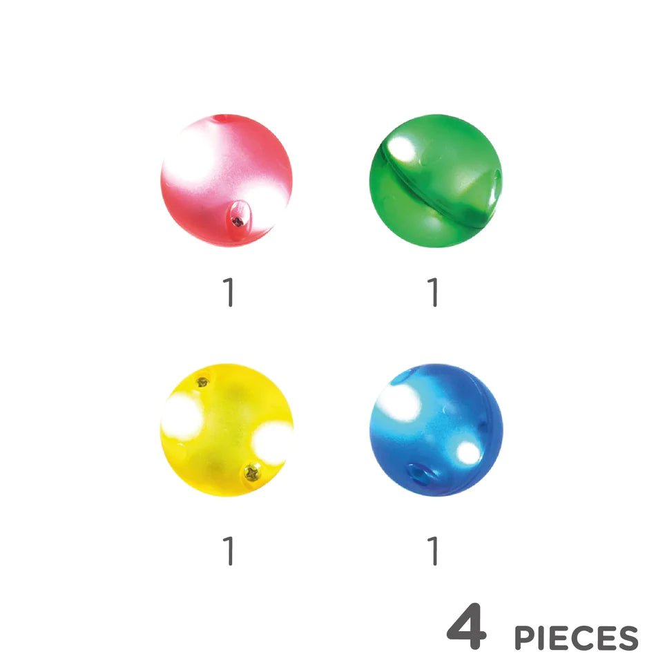 Cleverclixx - Balls Pack Dazzling Lights 4 stuks - Playlaan