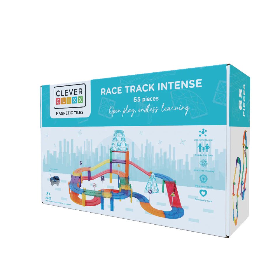 Cleverclixx - Race Track Intense 65stuks - Playlaan
