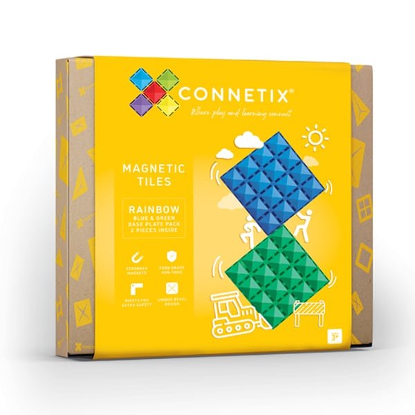Connetix - Base Plate Pack 2 stuks 30x30cm - Playlaan