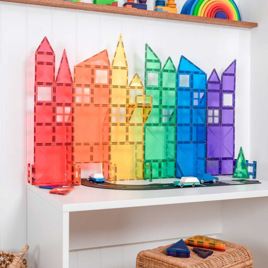 Connetix - Rainbow Creative Pack - Magnetische Tegels set 102st - Playlaan