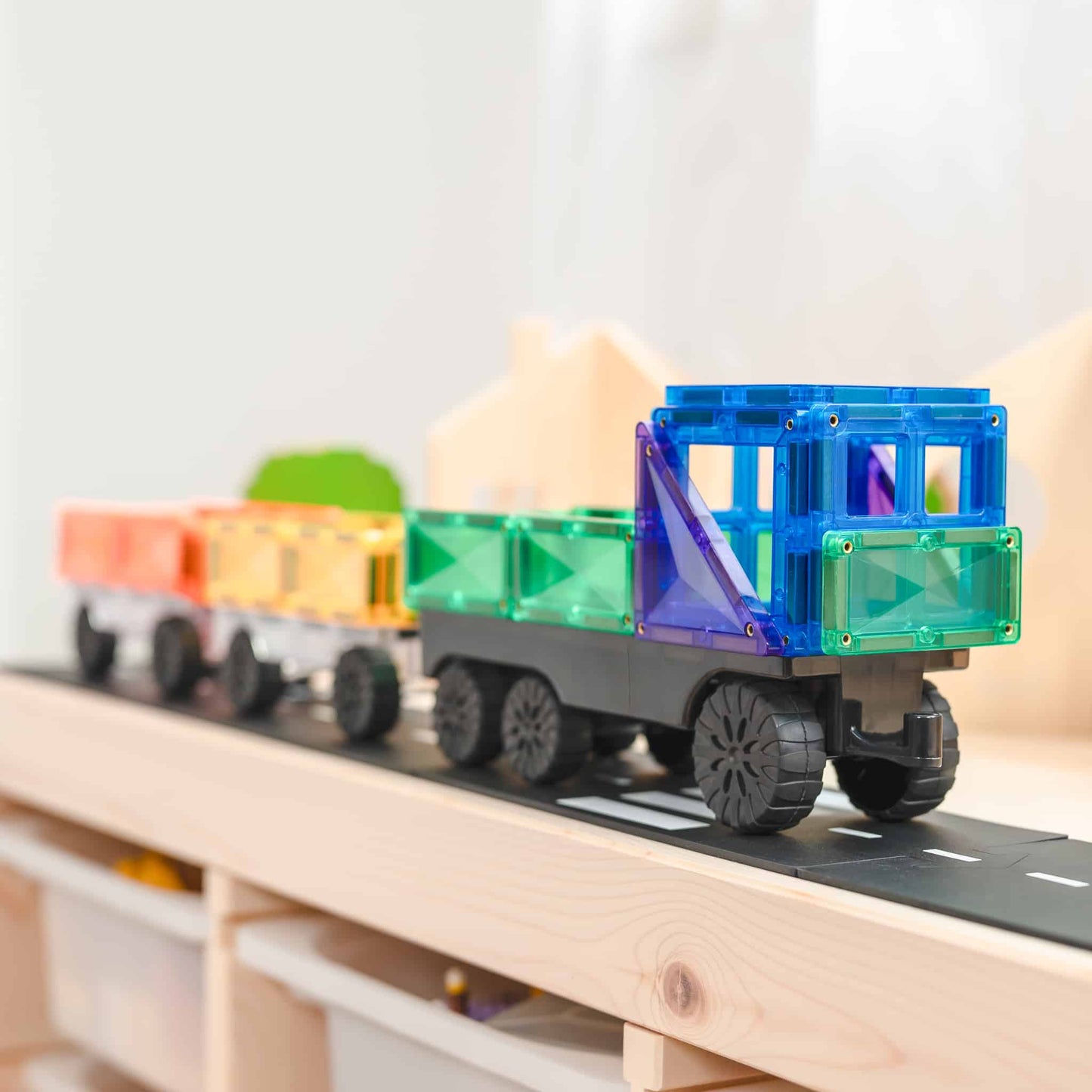 Connetix - Rainbow Transport Pack set van 50 stuks - Playlaan