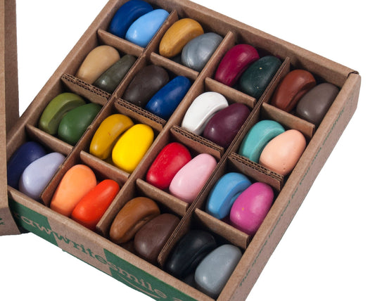 Crayon Rocks - Just Rocks In A Box - 32 Kleuren - 64 Krijtjes - Playlaan