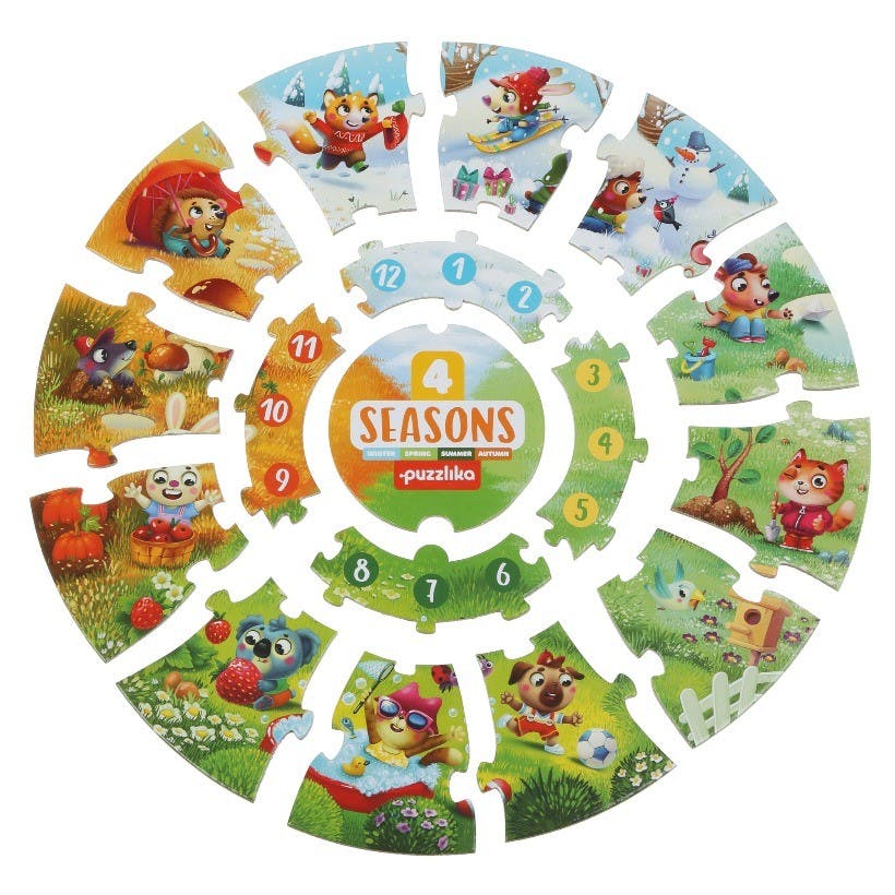 Cubika - Puzzles "4 Amazing Seasons" - Playlaan