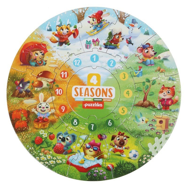 Cubika - Puzzles "4 Amazing Seasons" - Playlaan