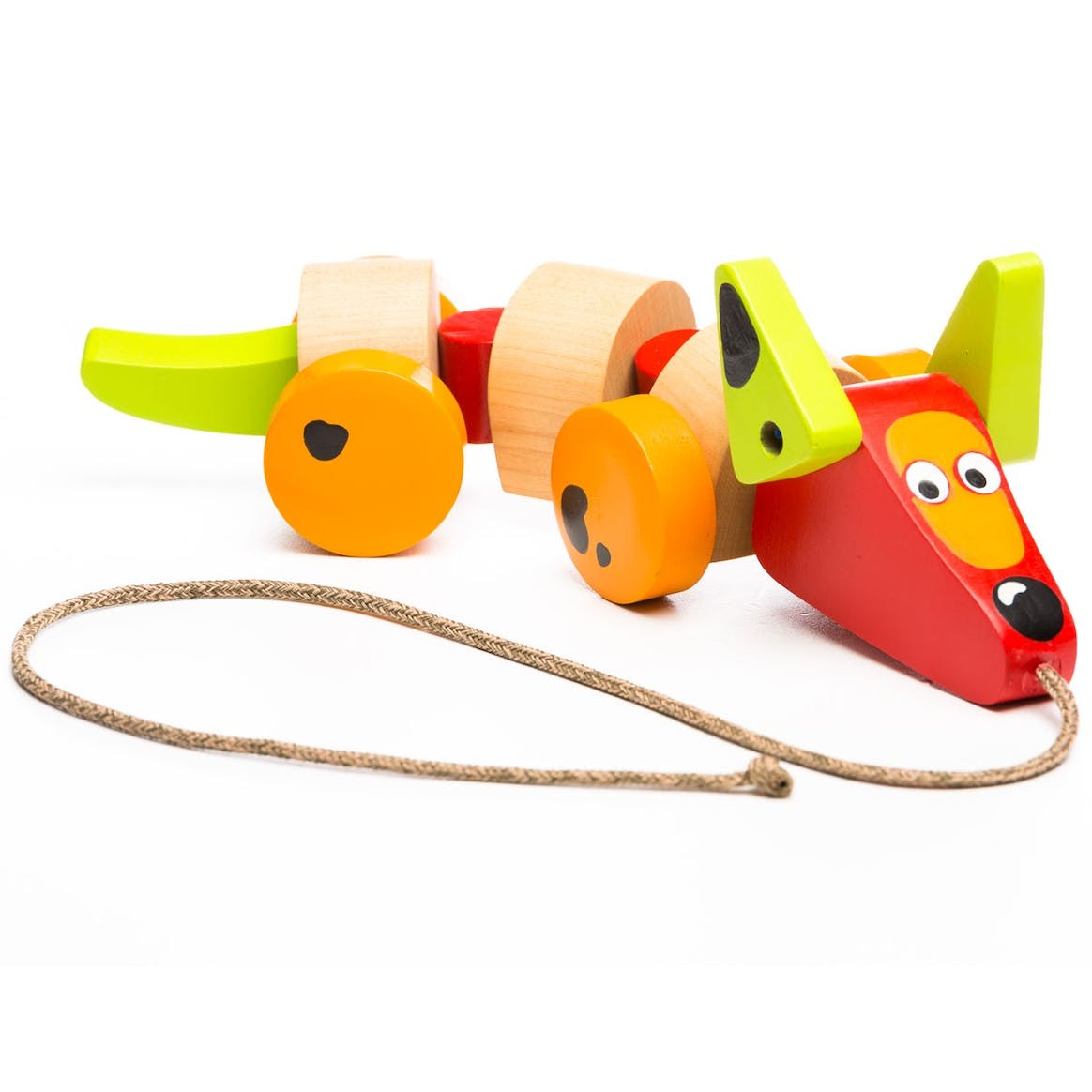Cubika - Sausage dog (push and pull) - Playlaan