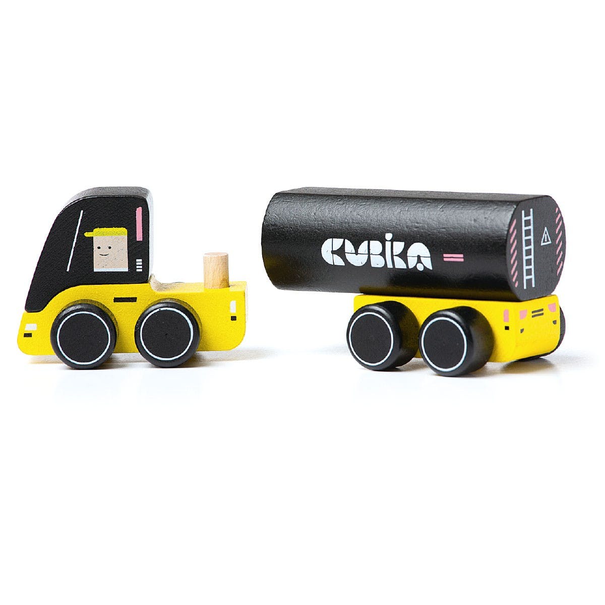 Cubika - Wooden toy-truck "Cubika 1" - Playlaan