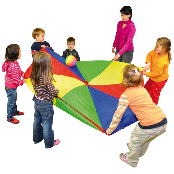 Eduplay - Parachute 185 cm 4 kleuren - Playlaan