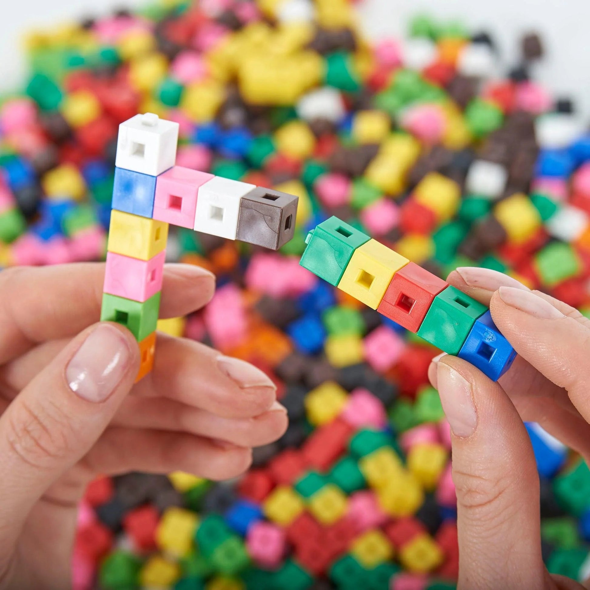 Edx Education - Interlocking Cubes set van 1000 stuks - Playlaan