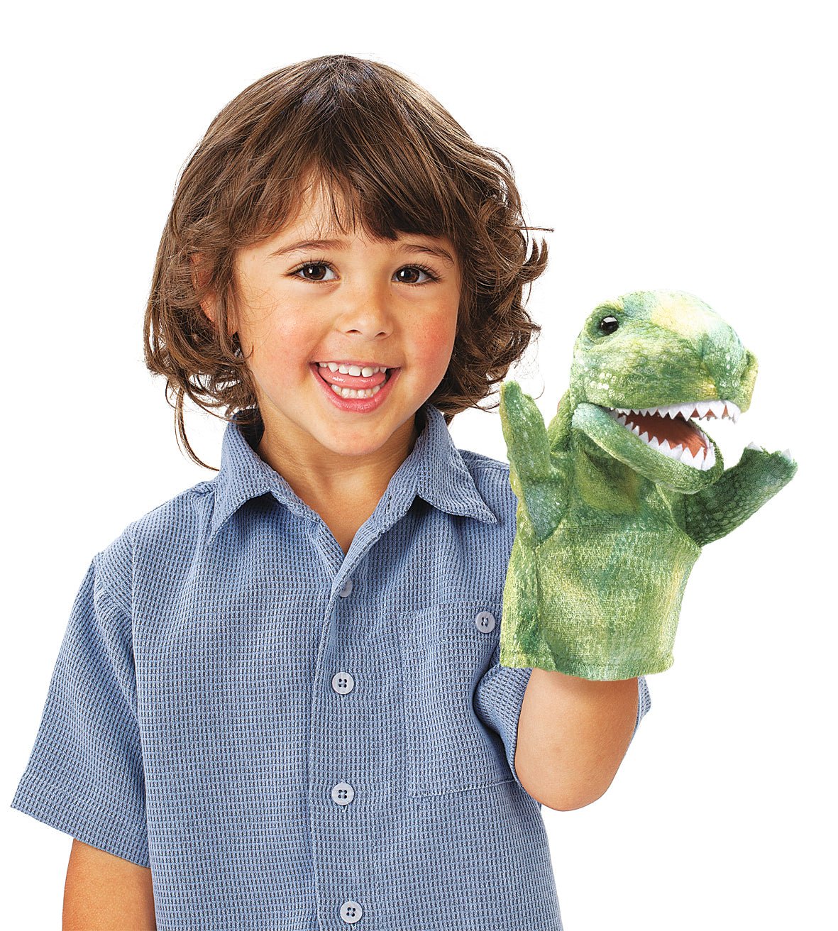 Folkmanis - Handpop - Kleine T-Rex - Playlaan