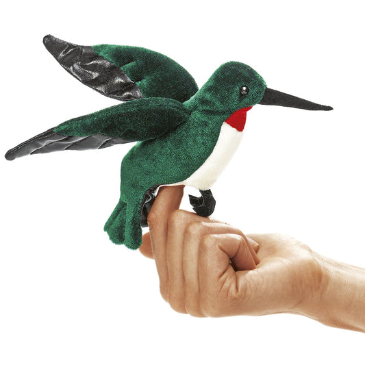 Folkmanis - Vinger poppetje - Mini Hummingbird - Playlaan