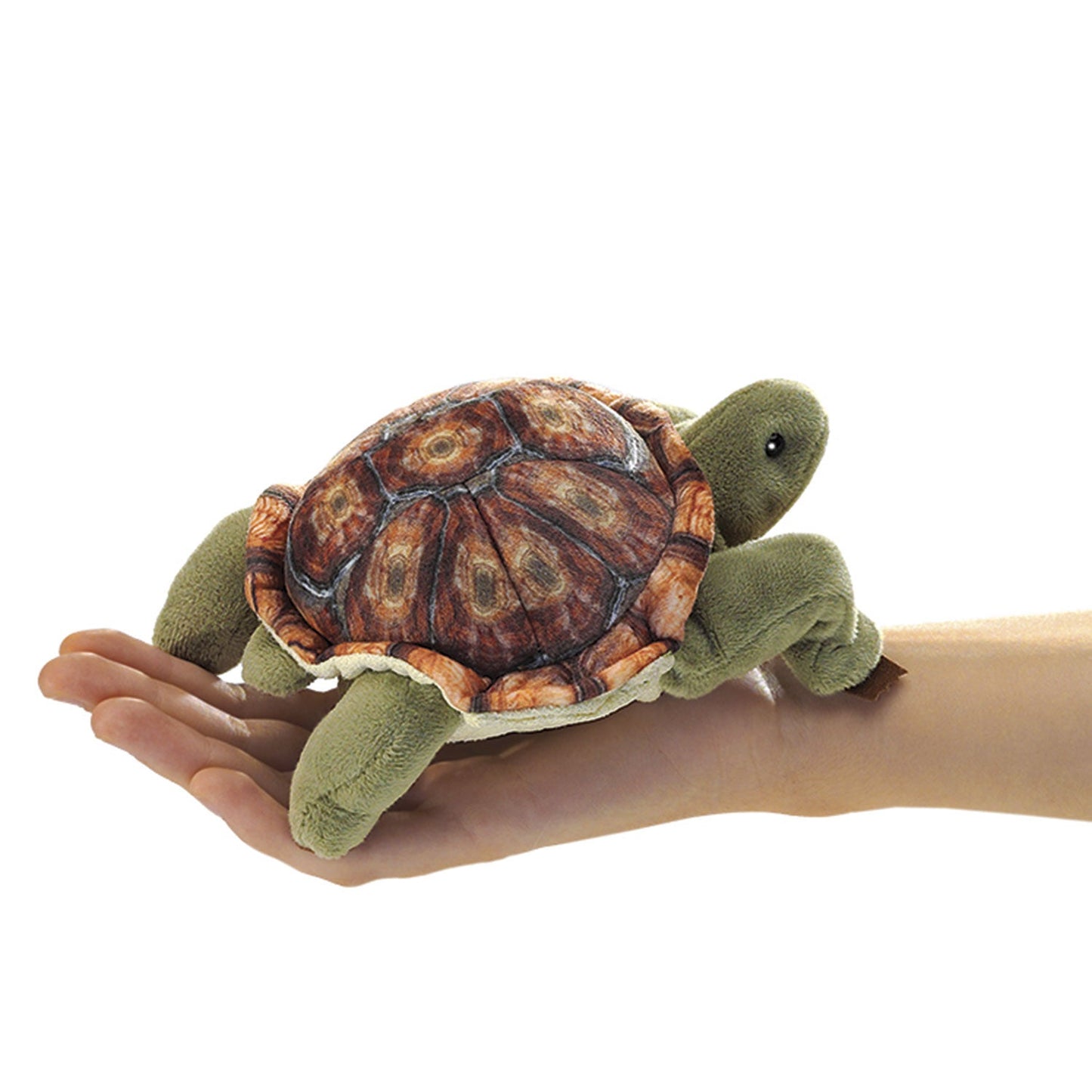 Folkmanis - Vinger poppetje - Mini Tortoise - Playlaan