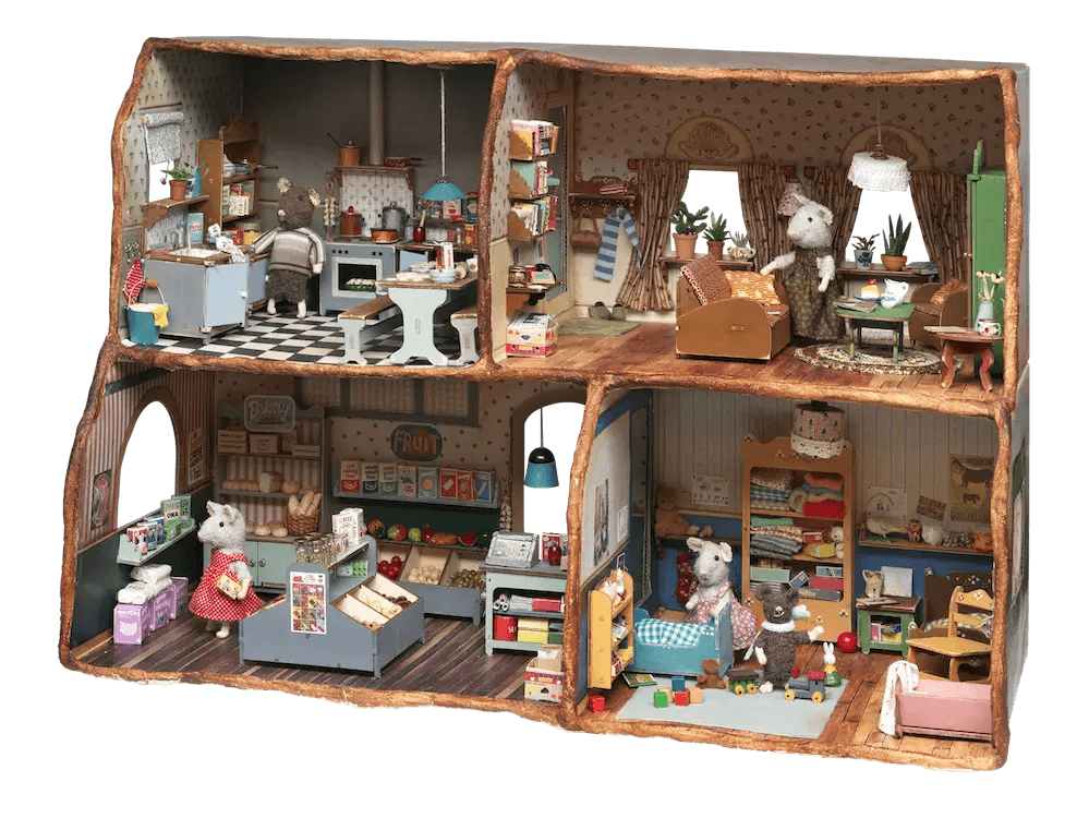 Het Muizenhuis - Kids Diy Dollhouse - Cardboard Play House - Playlaan