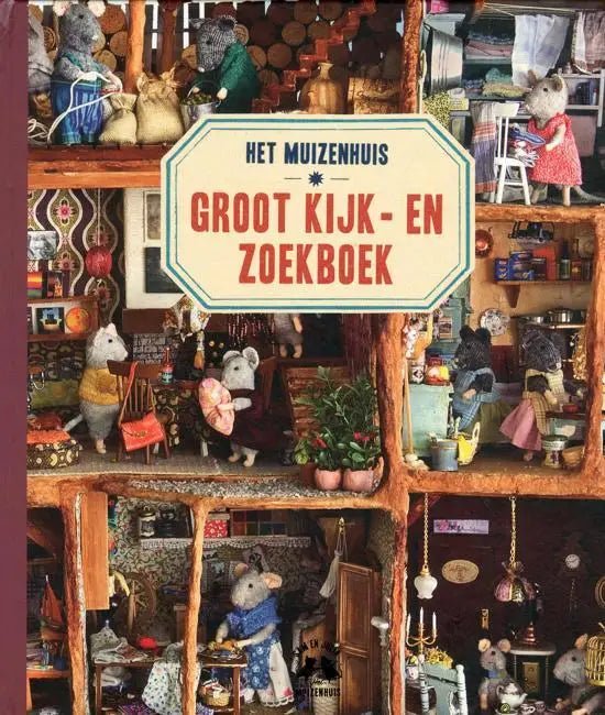 Het Muizenhuis - Kinderboek - Groot Kijk- En Zoekboek (Nederlands)- Het Muizenhuis - Playlaan