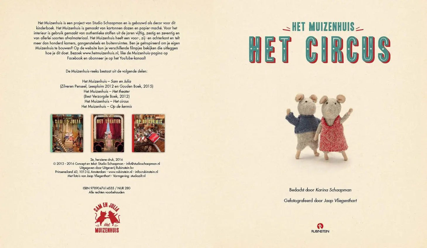 Het Muizenhuis - Kinderboek - Het Circus (Nederlands) - Het Muizenhuis - Playlaan