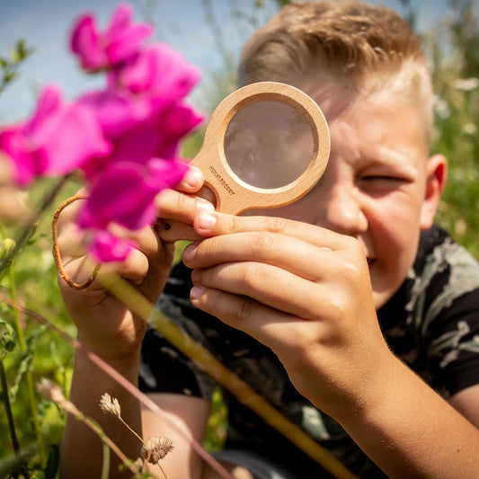 Huckleberry - Dubbele Vergrootglas FSC Hout - Playlaan