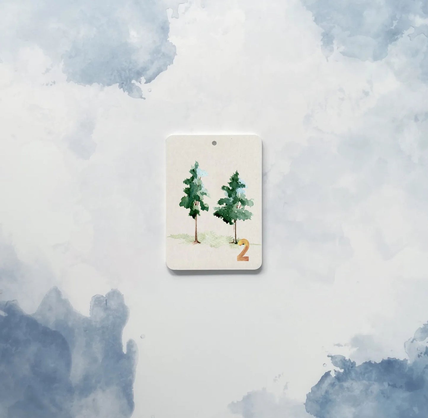 In A Flashcard - Nature Counting Flashcard miniset - Playlaan