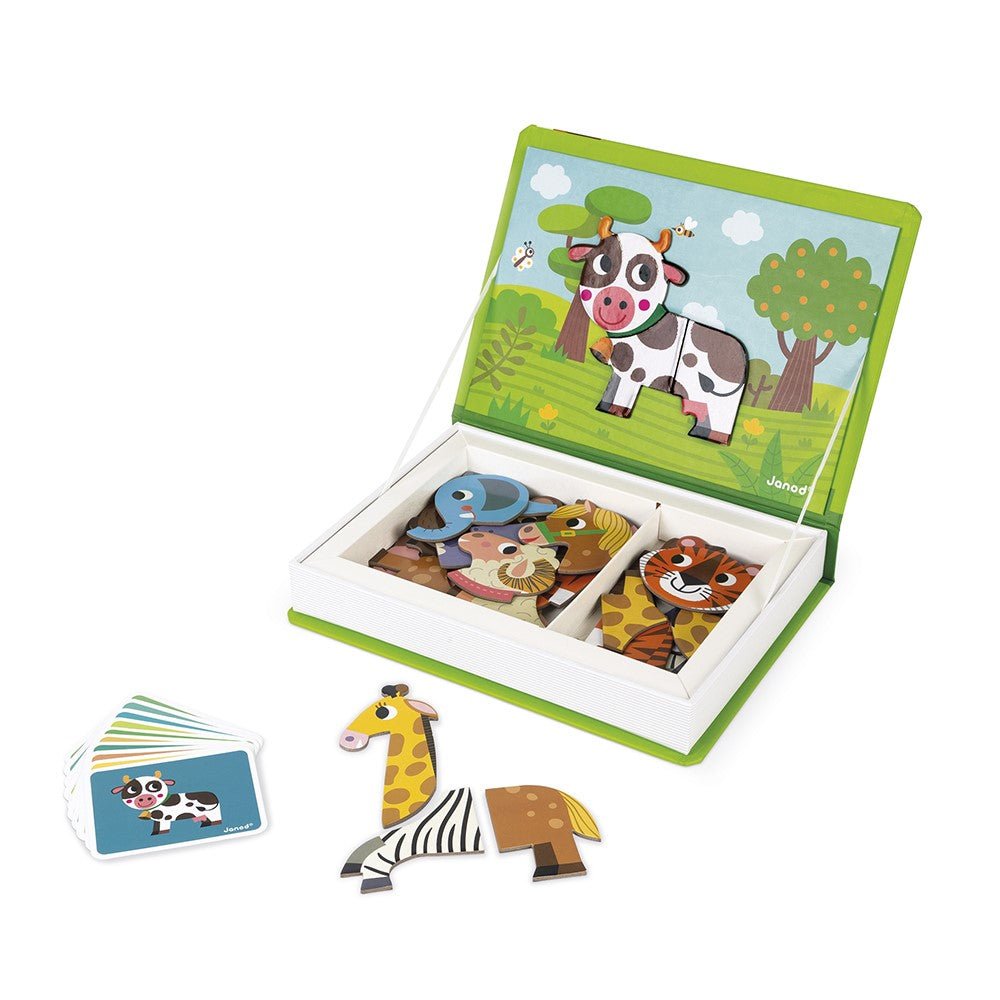 Janod - Magneetboek Dieren - Playlaan