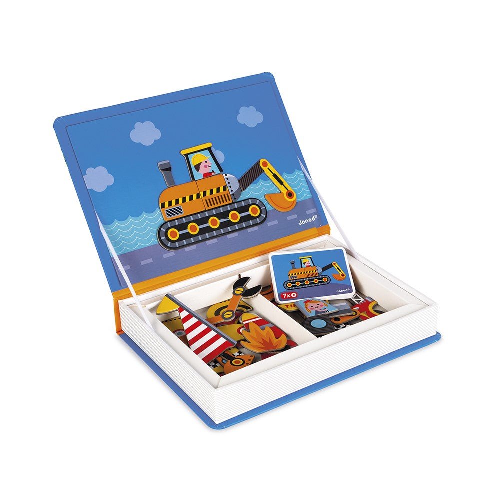 Janod - Magneetboek Racers - Playlaan