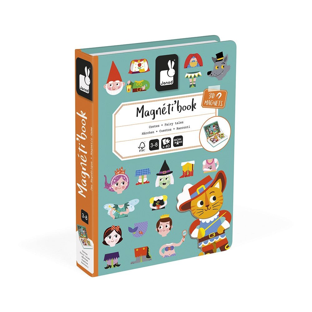 Janod - Magneetboek Sprookjes - Playlaan