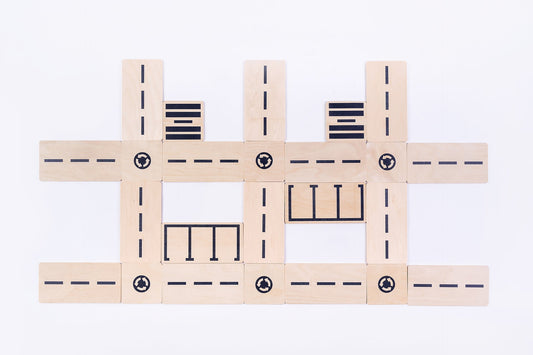 Just Blocks - Just Roads 24 stuks - Playlaan