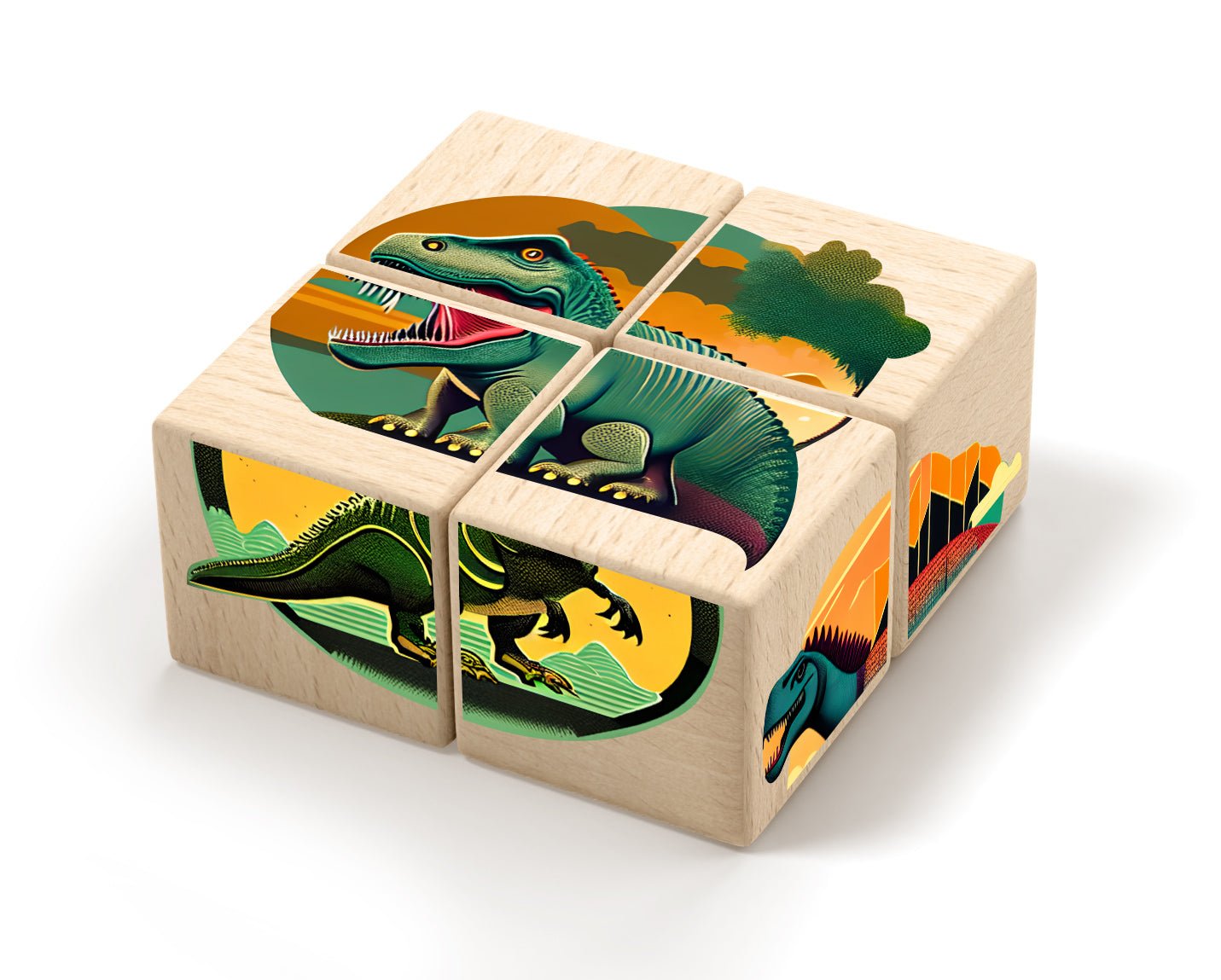 Just Blocks - Puzzle Dinosaur - Playlaan