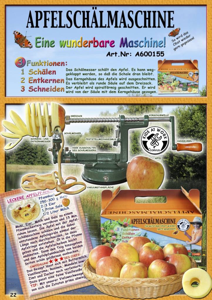 ᐅ Apfelschälmaschine - Das Beste für die Küche | So wird gekocht ᐅ Apfelschälmaschine - Das Beste für die Küche | So wird gekocht