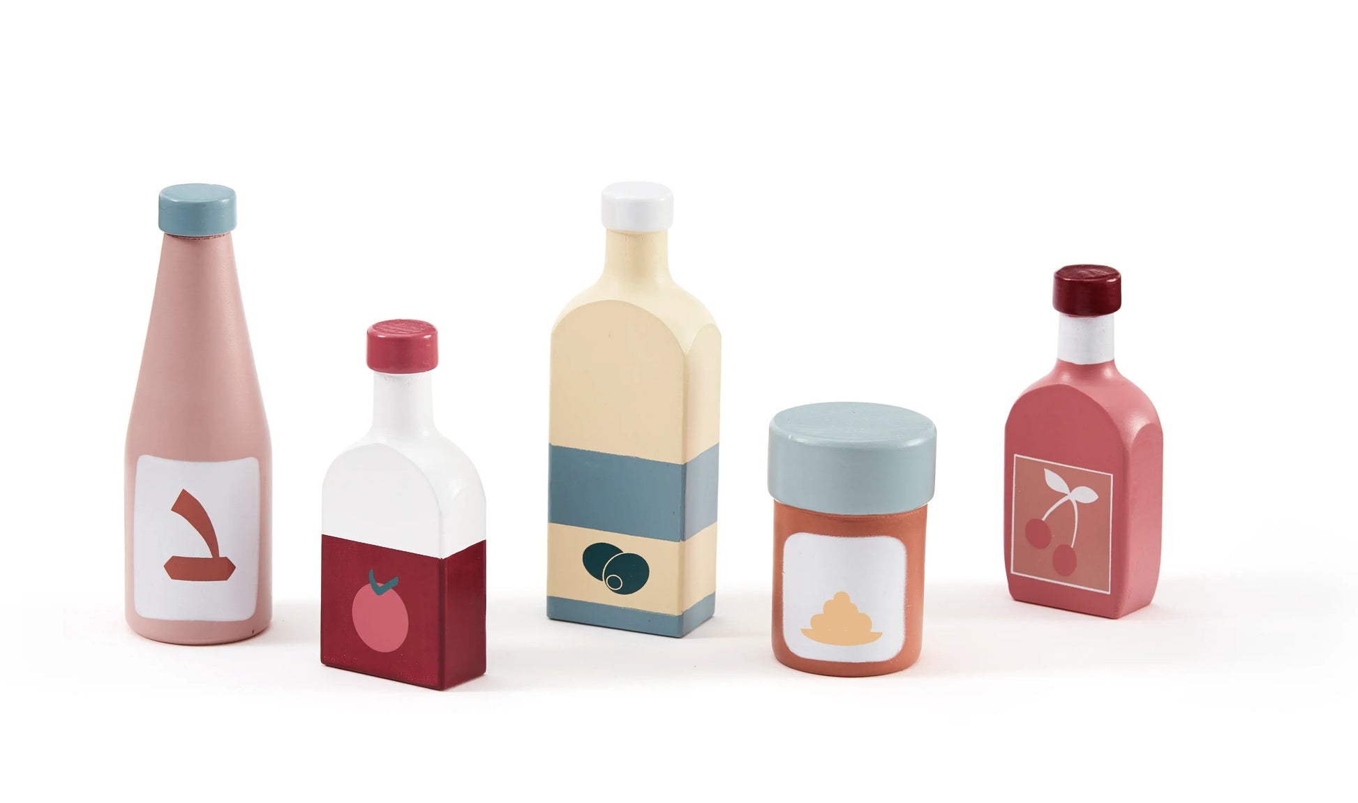 Kids Concept - Bottle set 5pcs KID'S HUB - Playlaan