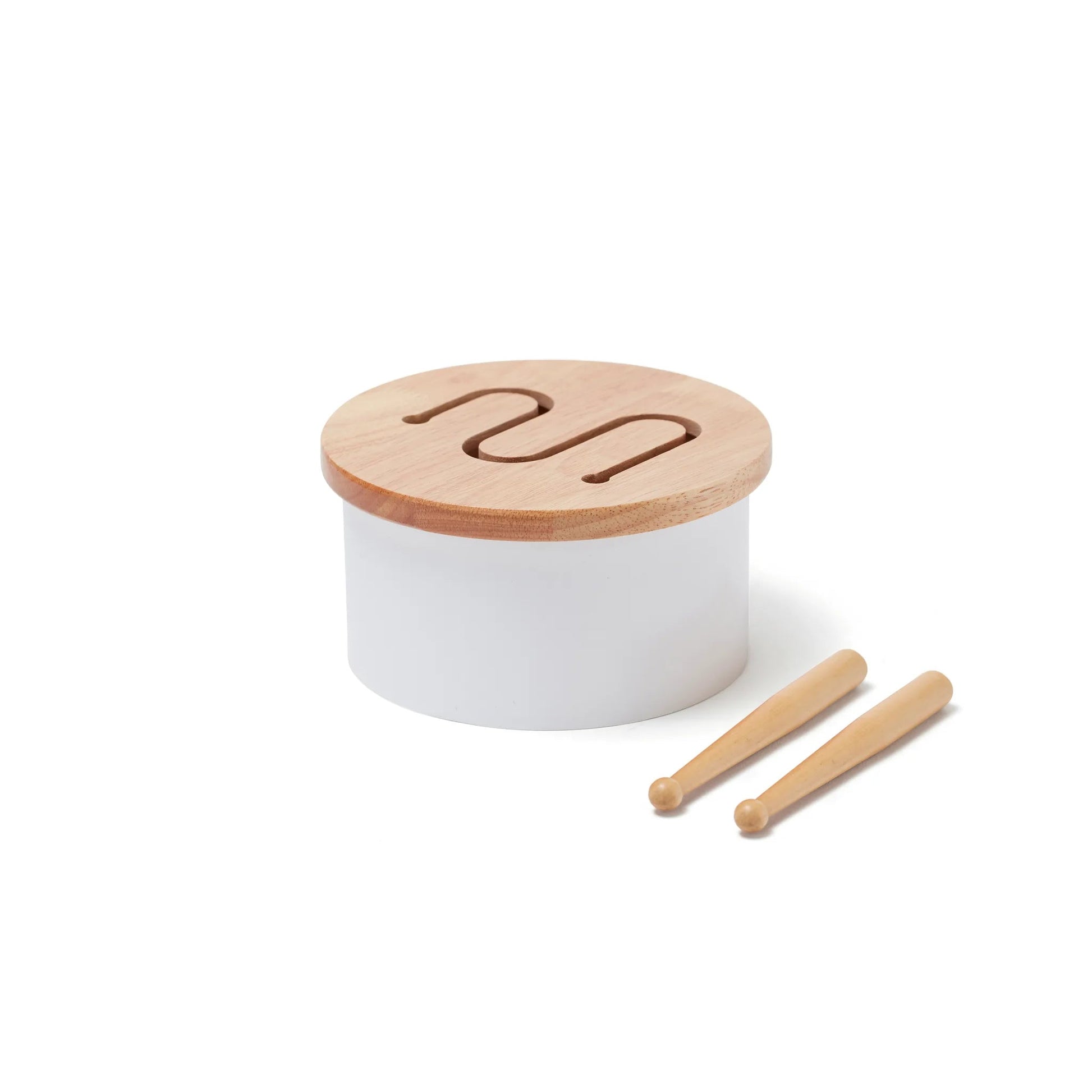 Kids Concept - Drum mini white - Playlaan