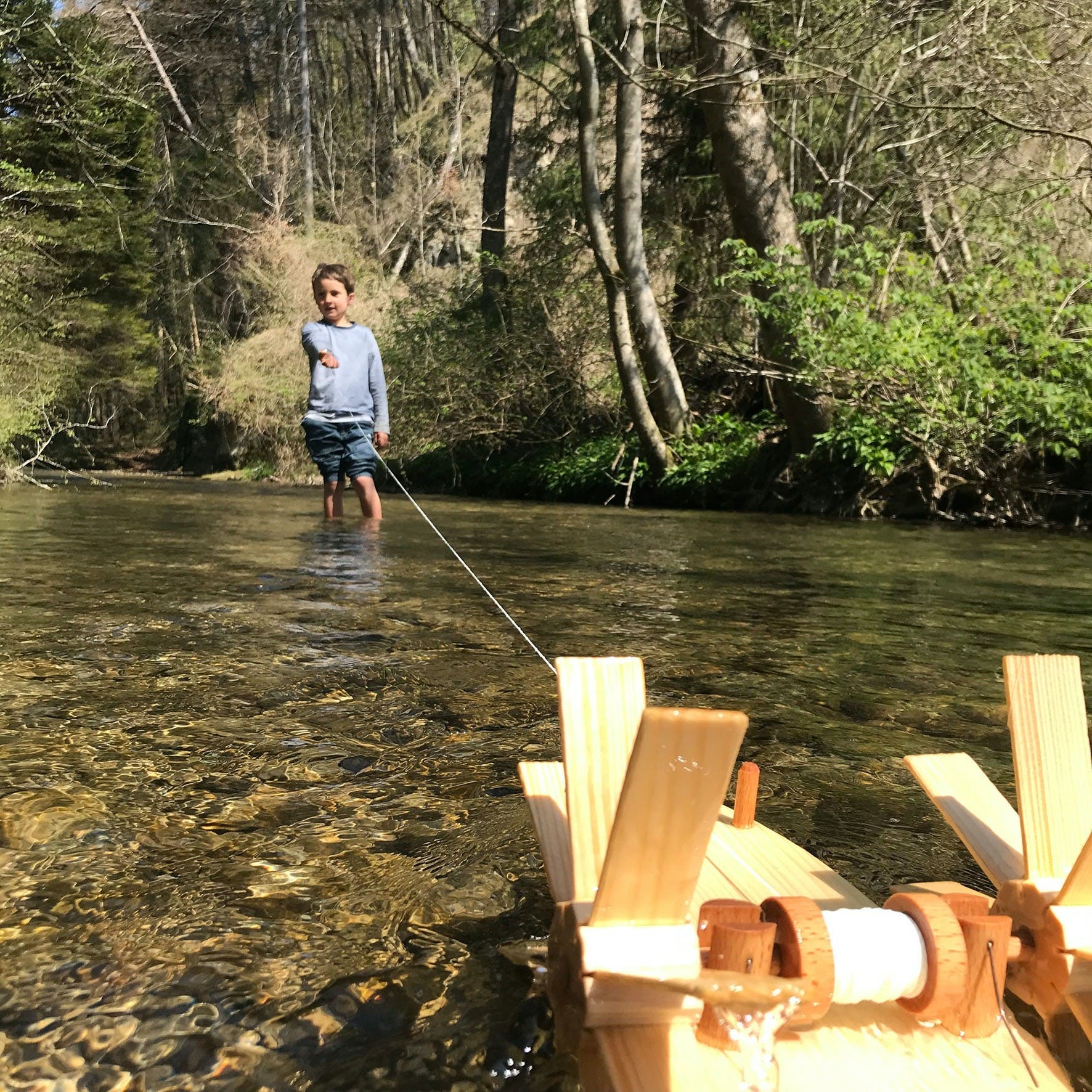 Kraul - Forel - scheepskit - Playlaan