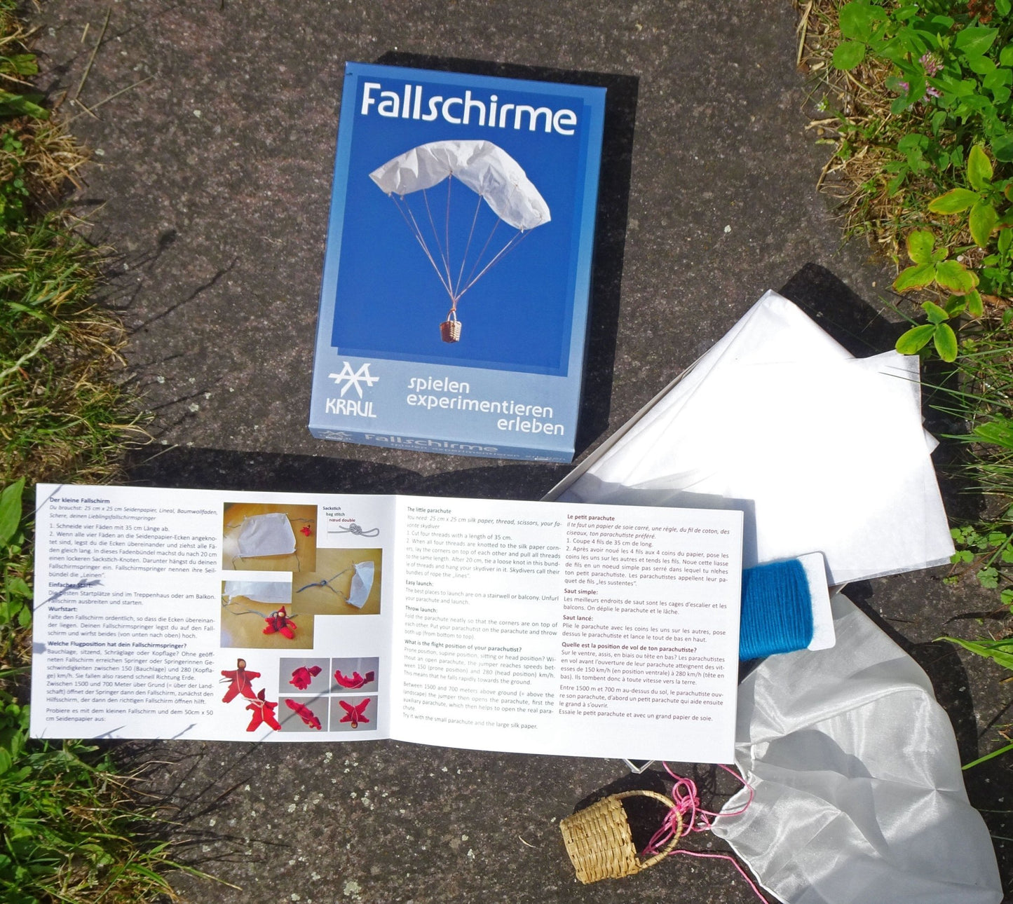Kraul - Parachutes - Experiment Kit - Playlaan