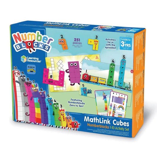 Learning Resources - Mathlink Cubes NumberBlocks 1-10 - Playlaan