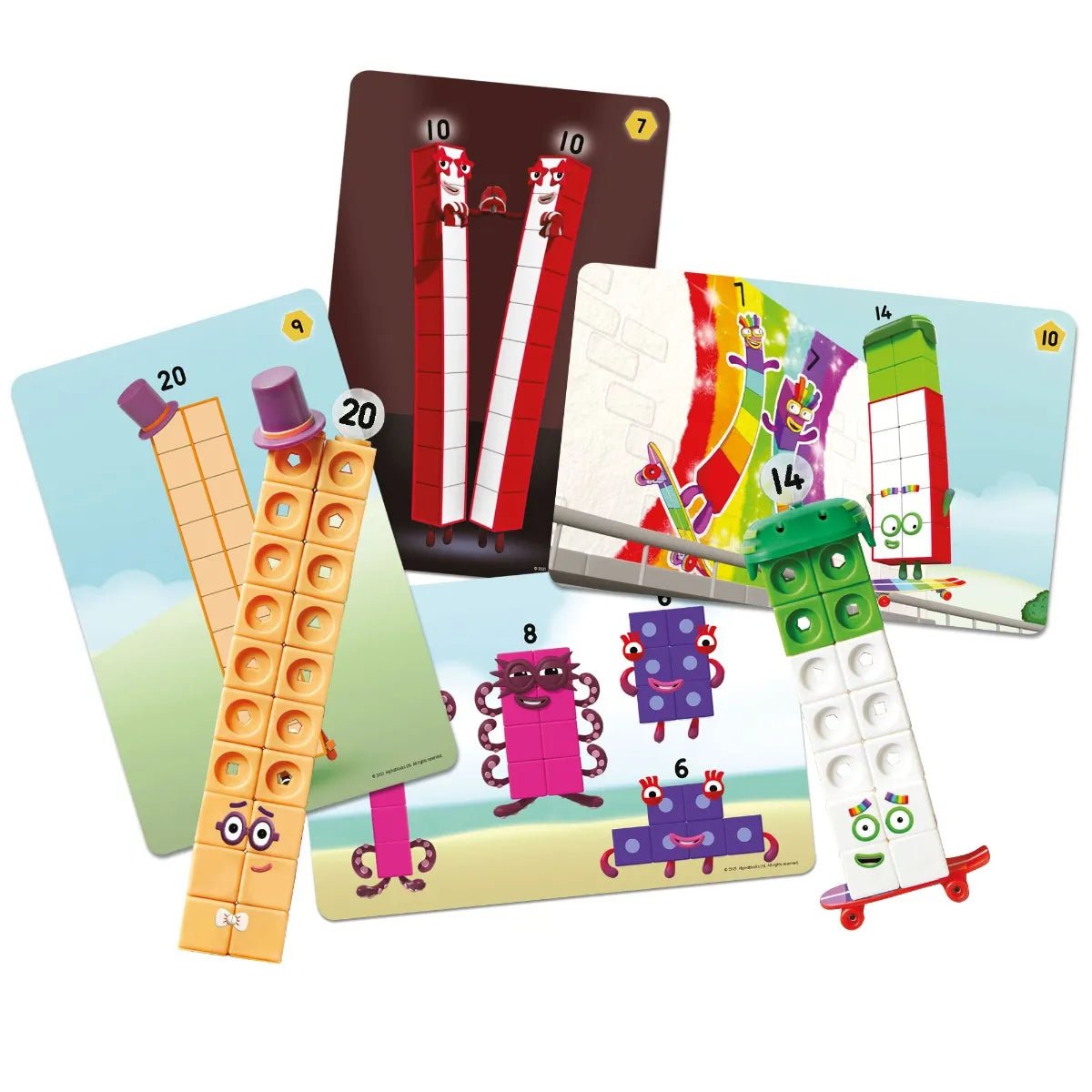 Learning Resources - Mathlink Cubes Numberblocks 11-20 - Playlaan