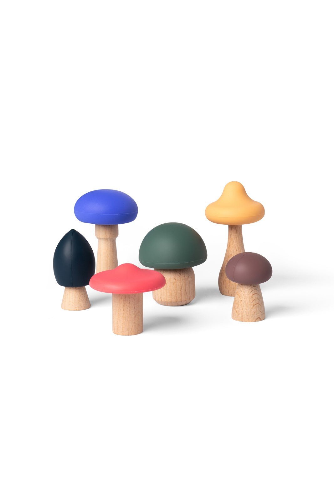 Little L Soft Toys - Mushrooms Full Color - Champignon Multicolor - Playlaan