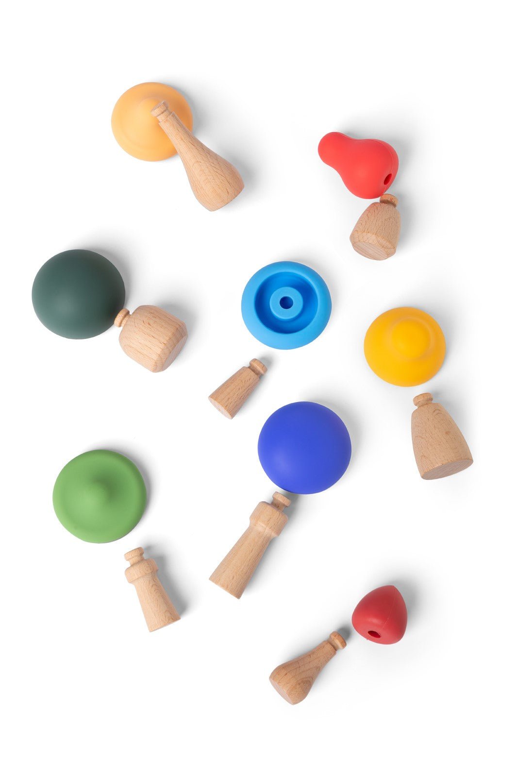 Little L Soft Toys - Mushrooms Full Color - Champignon Multicolor - Playlaan