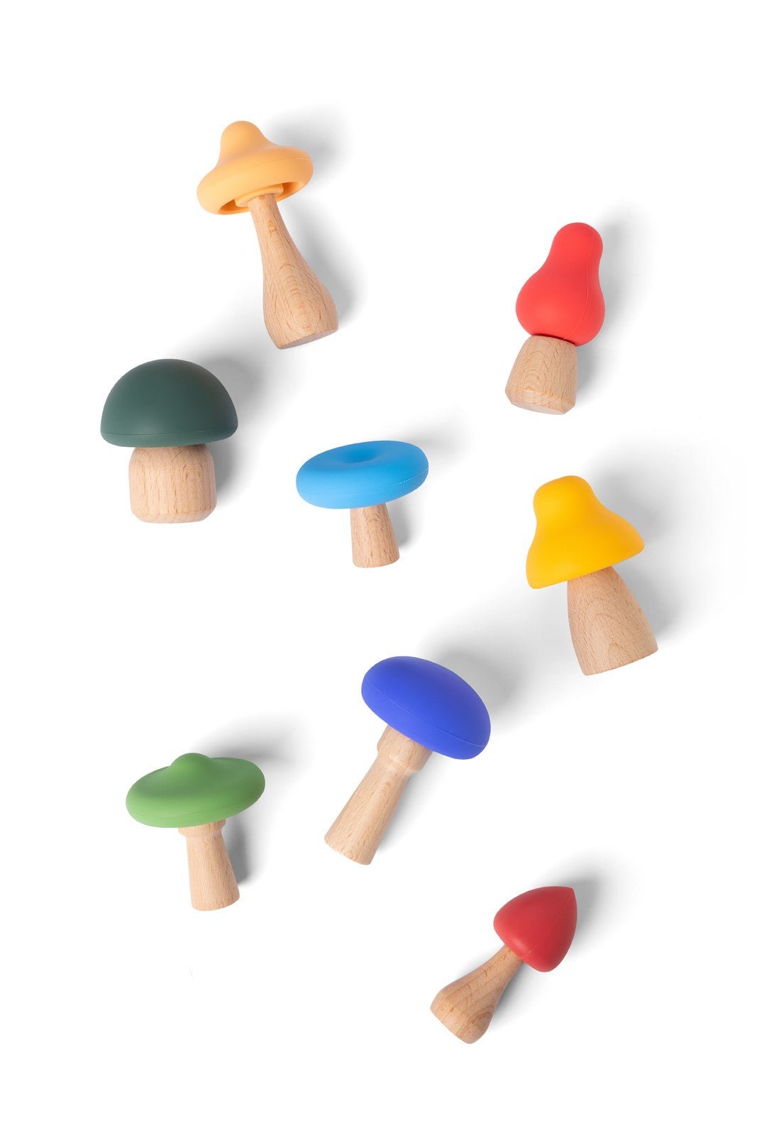 Little L Soft Toys - Mushrooms Full Color - Champignon Multicolor - Playlaan