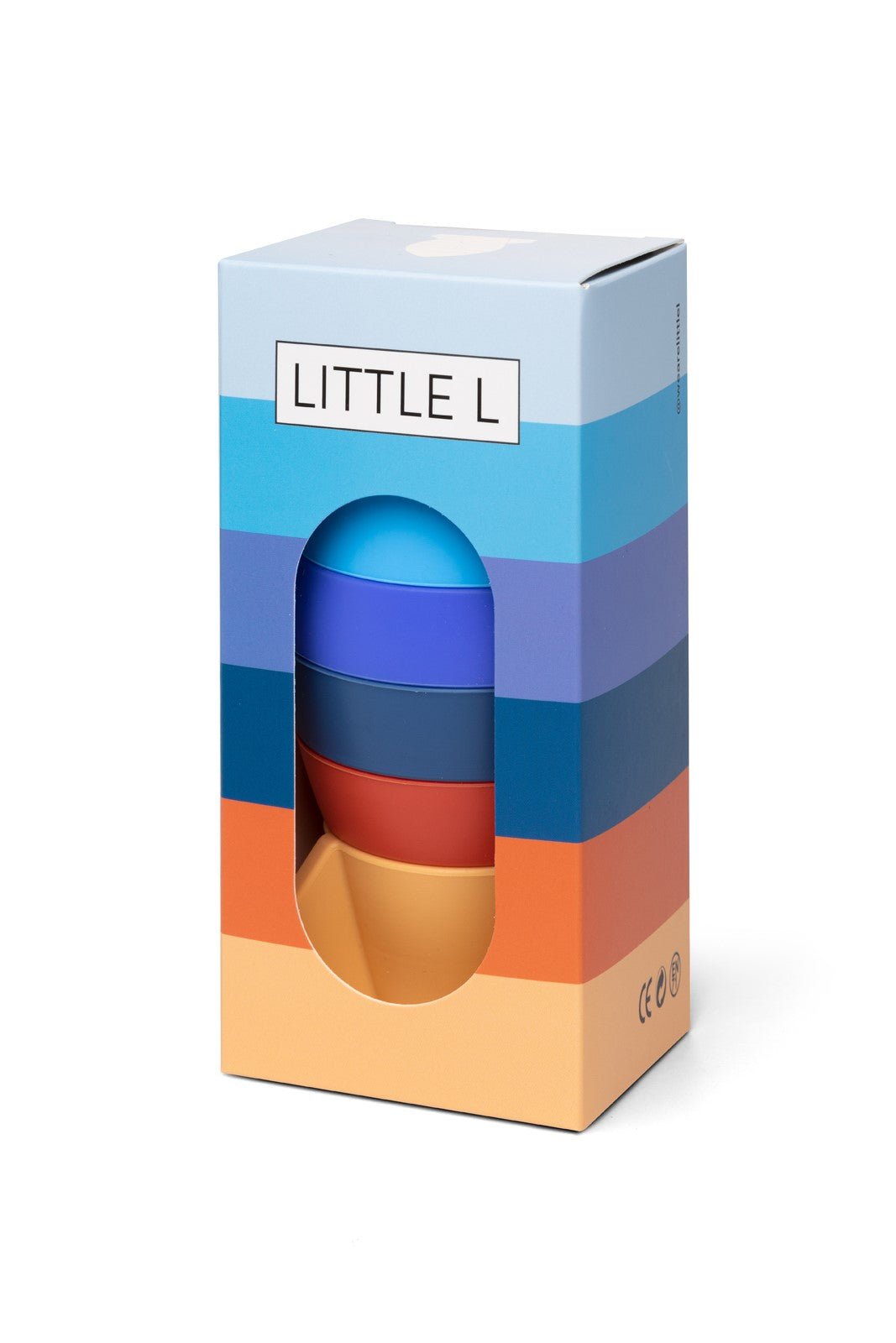 Little L Soft Toys - Spaceship Blues and Oranges - Playlaan