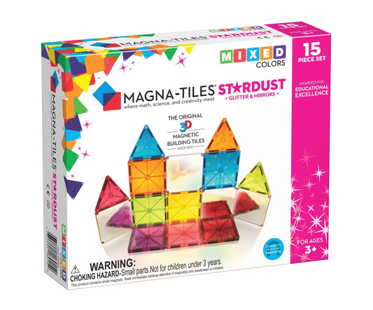 Magna-Tiles - Magnetische Tegels Stardust set van 15 stuks - Playlaan