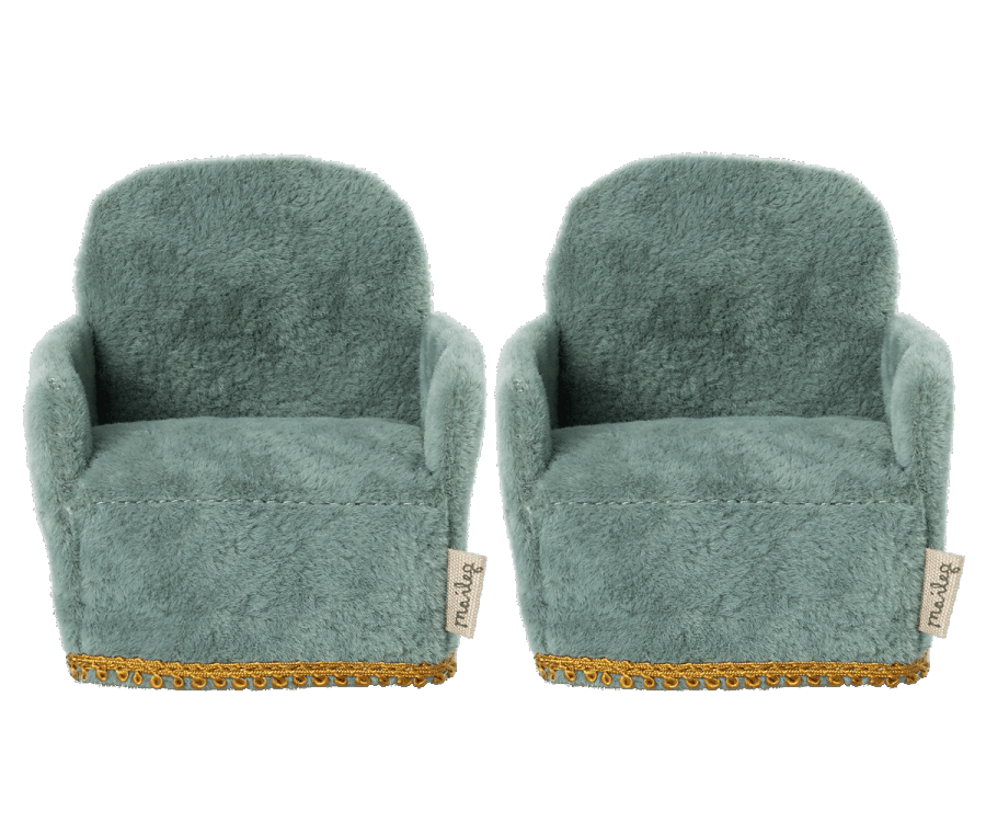 Maileg - Chair, Mouse, 2 Pack - Playlaan