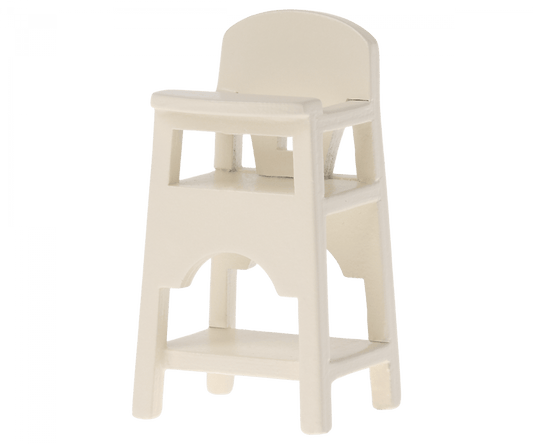 Maileg - High Chair, Mouse - Off White - Playlaan