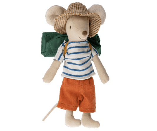 Maileg - Hiker Mouse, Big Brother - Playlaan