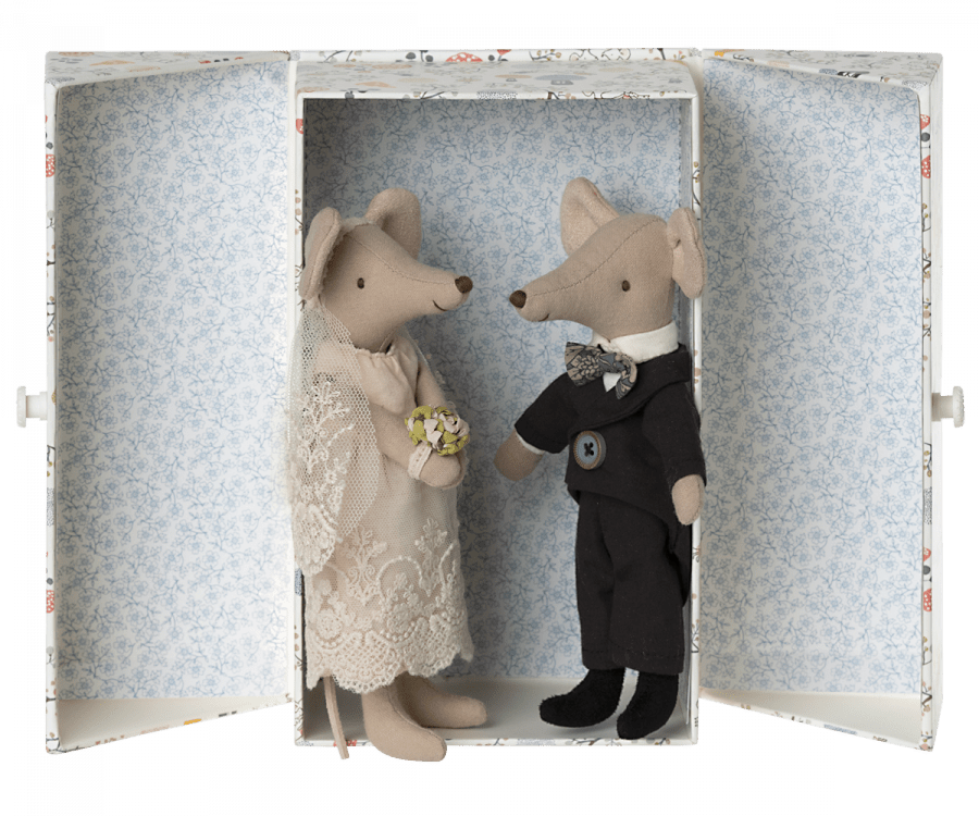 Maileg - Wedding Mice Couple in Box - Playlaan