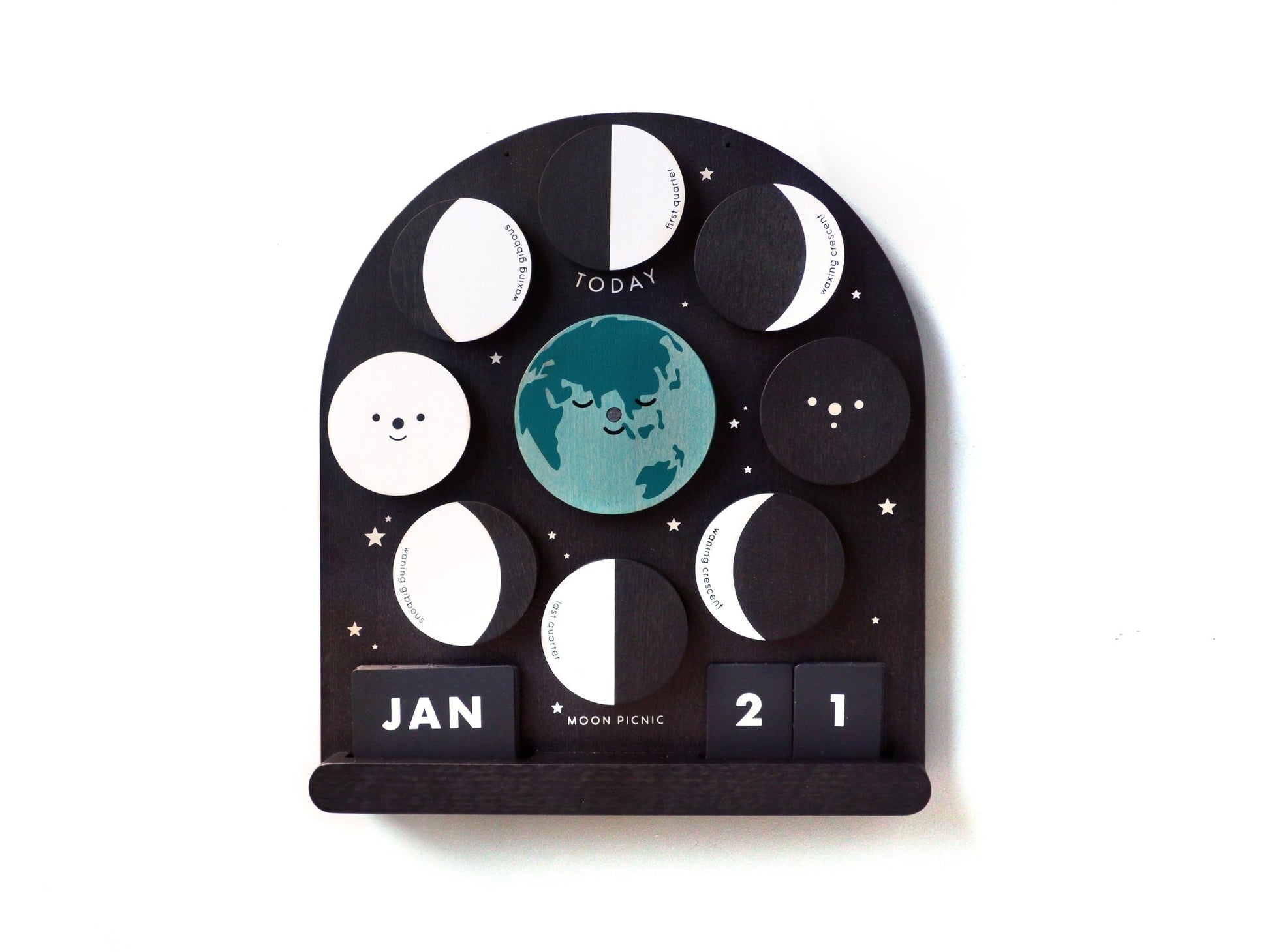 Moon Picnic - Me & The Moon - Moon Phase Calendar - Playlaan