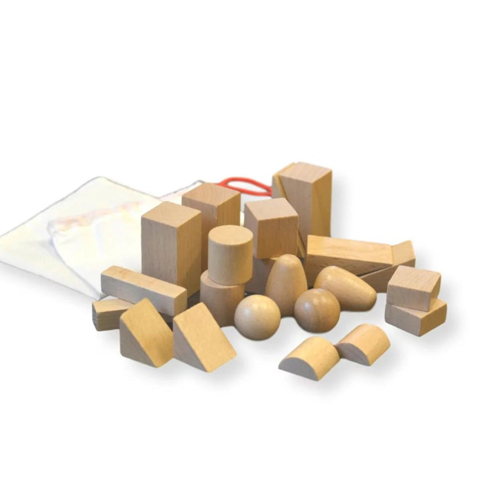 Moyo Montessori - Mystery Bag - Geometrische vormen - Playlaan